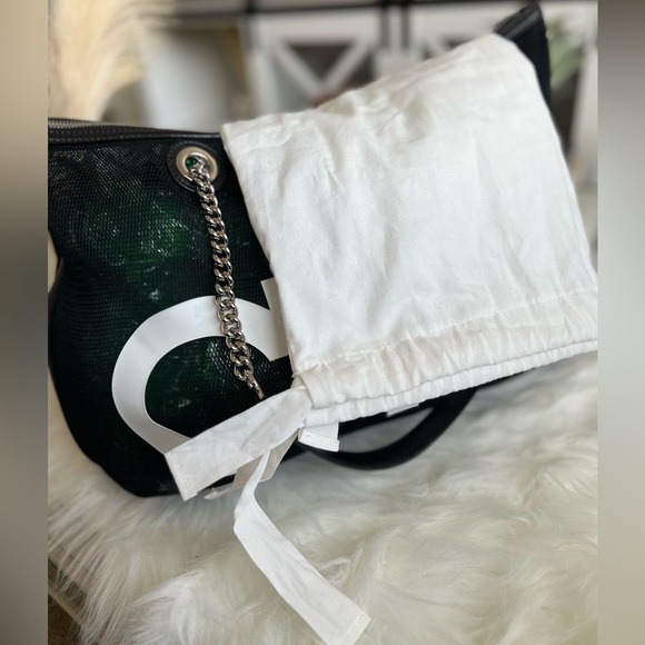 JIMMY CHOO Mesh Tote Bag w/ COA~NWOT🔥😍 - Picture 16 of 17